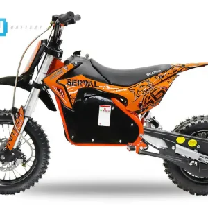 Serval Prime 1200W 48V 15Ah LI-ION Electric Dirt Bike Kids Motorbike Garantierte Lieferung